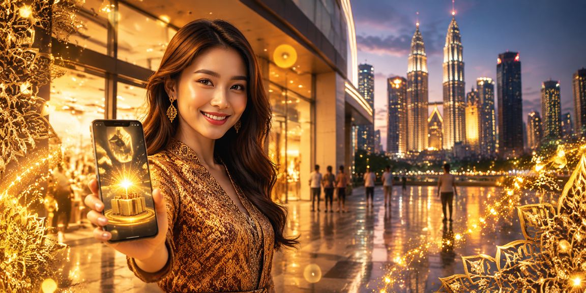 Pengguna Kuala Lumpur membuat deposit selepas log masuk ke akaun dg44