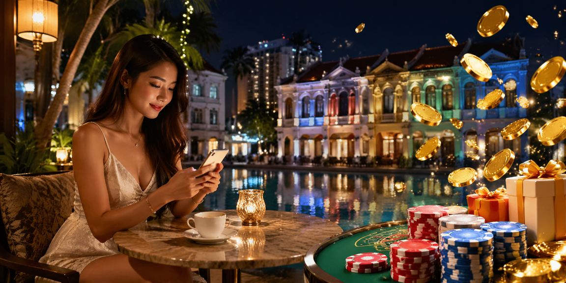 Pemain baccarat dari Pulau Pinang menikmati permainan kasino di dg44